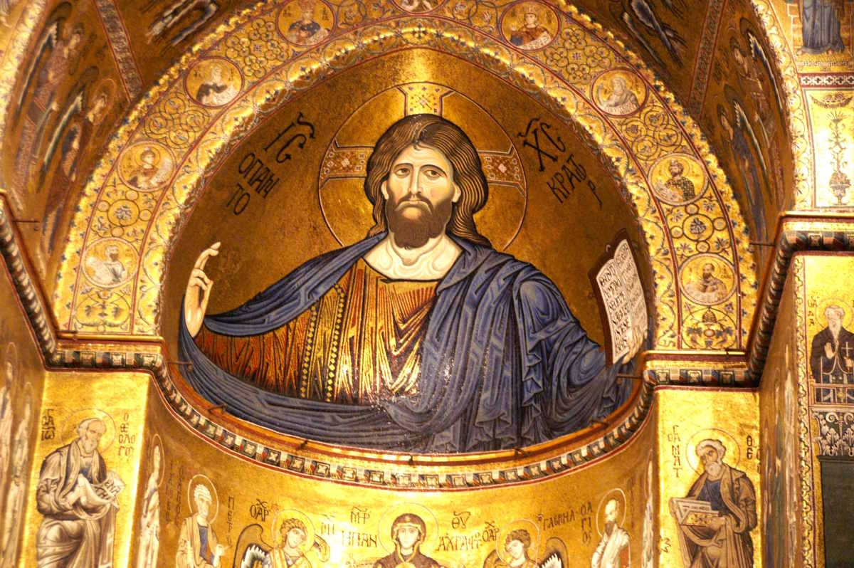 Il Cristo Pantocratore nella Cattedrale di Monreale