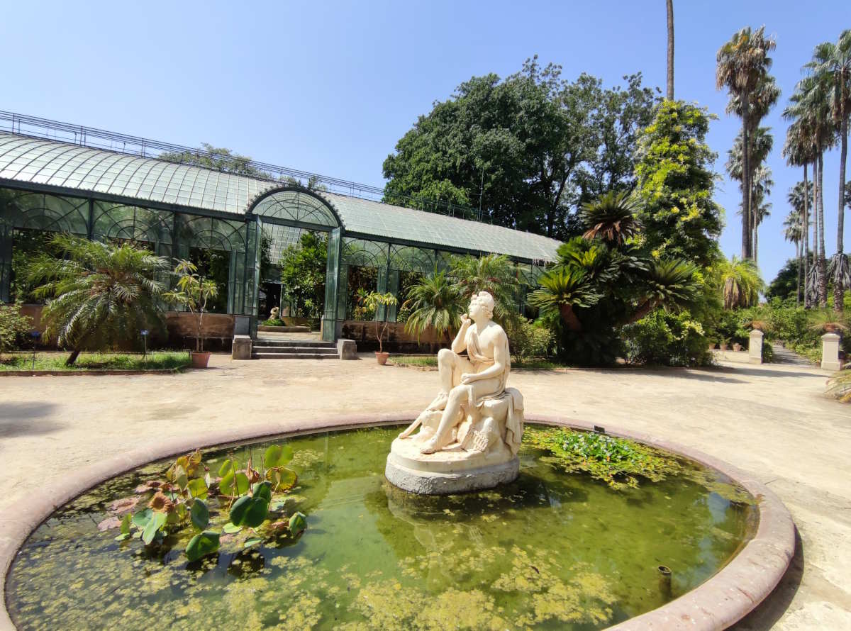 Luoghi imperdibili Palermo: Le splendide fontane e le serre all'Orto Botanico