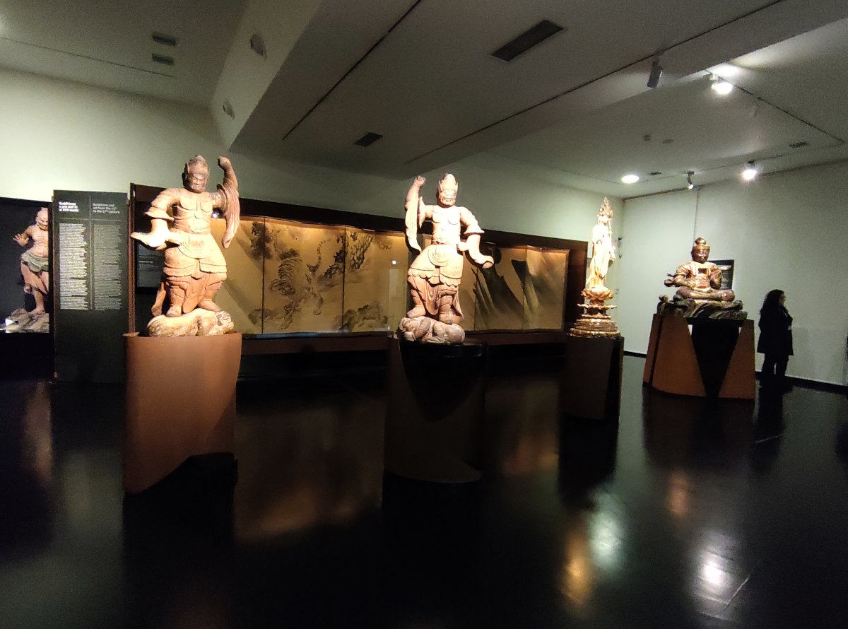 Cosa vedere al Museo D'Arte Orientale (MAO) di Torino -una delle scenografiche sale dedicate al Giappone