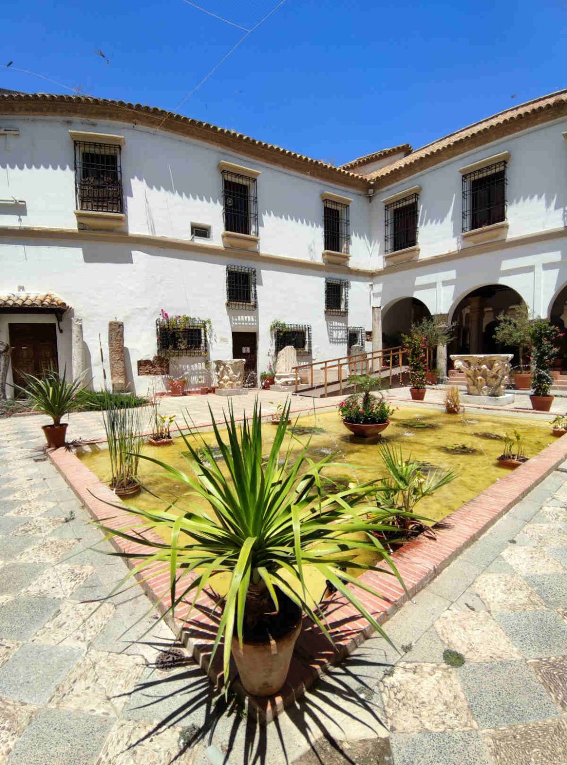 Patio di ingresso al Palazzo dei Páez a Cordoba