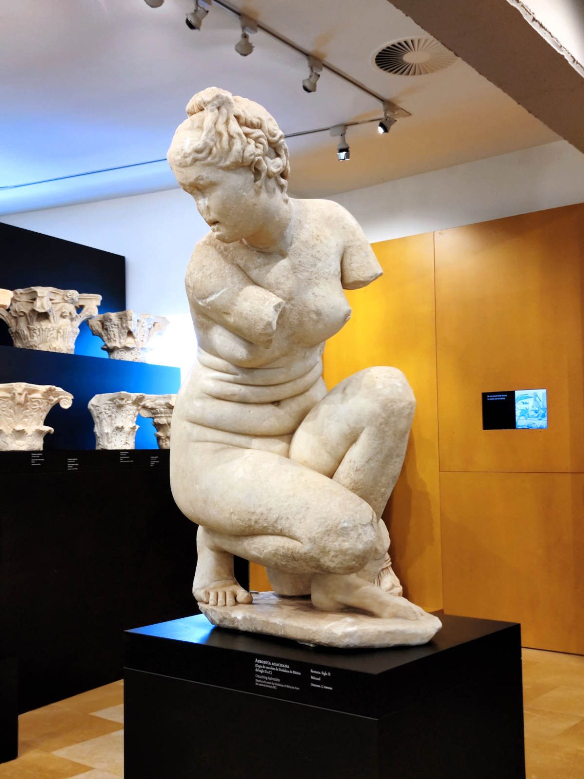 Statua della Venere accovacciata al Museo Archeologico di Cordoba